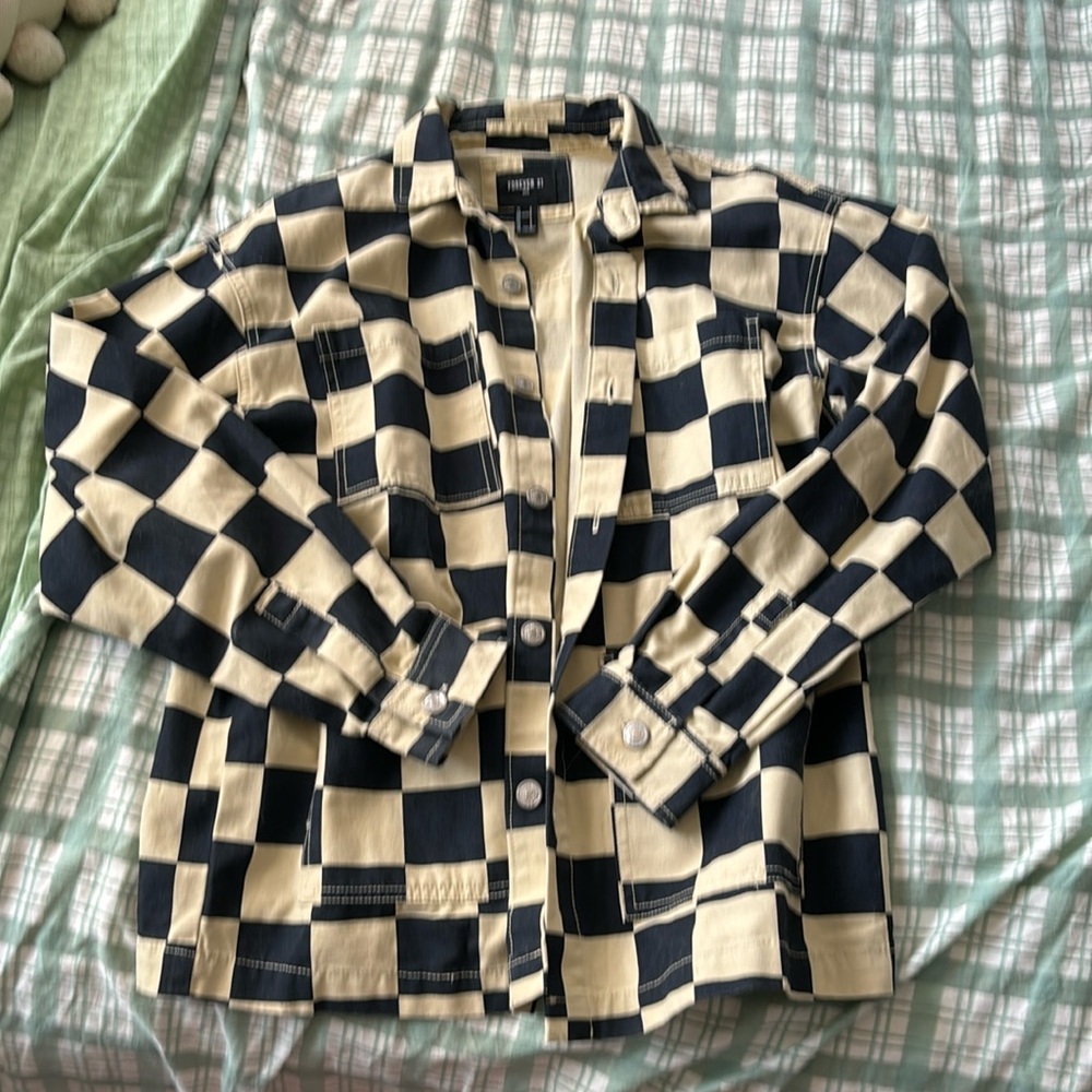 Checkered Forever 21 Mens Jacket